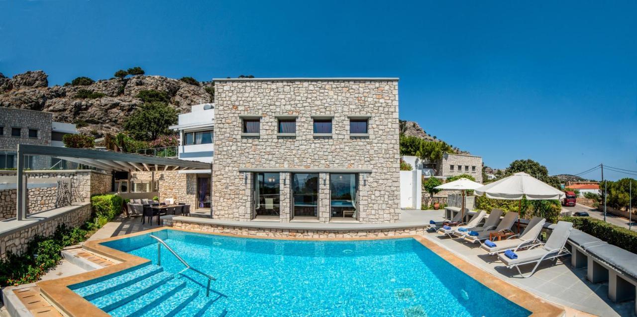 Villa Costamare - Enjoy Lazy Days On The Private Pool-Jacuzzi Pefki Buitenkant foto